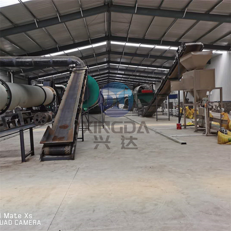 固态有机肥料颗粒有机肥生产线包含的有机肥设备?