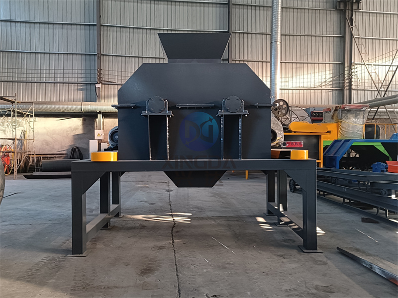 成套有机肥生产线配套设备双轴链破粉碎机