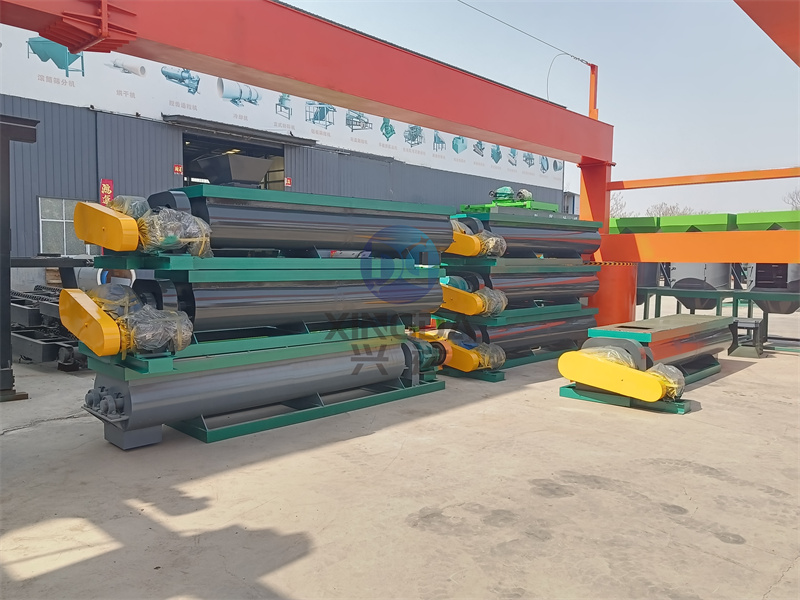 为黄山客户打造的有机肥设备双轴搅拌机的搅拌原理