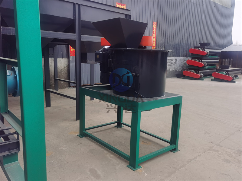 60式有机肥立式粉碎机在永城的安装方法